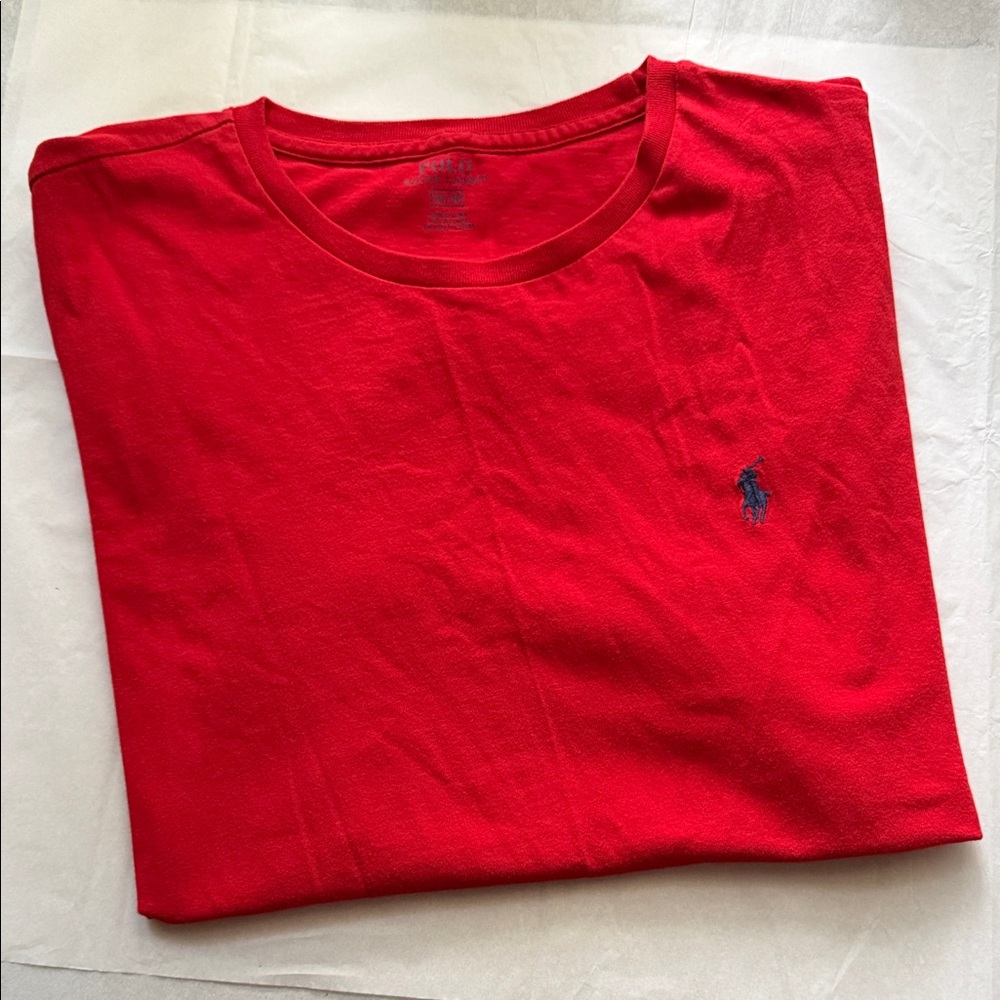 Polo by Ralph Lauren Vibrant Red Tee